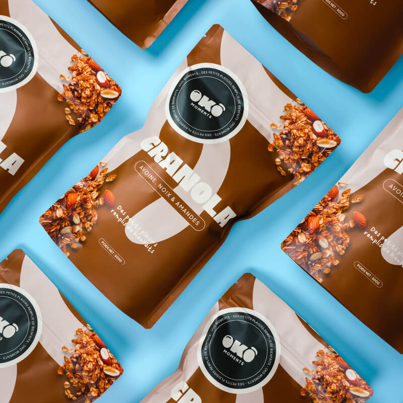 Granola avoine, noix & amandes OKO Moments - 3